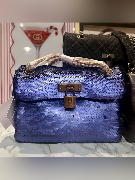 Kurt Geiger Handbags - Kurt Geiger Sequin Mini Brixton Crossbody Bag NWT